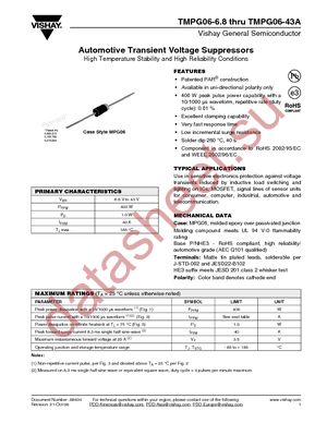 TMPG06-10HE3/73 datasheet  